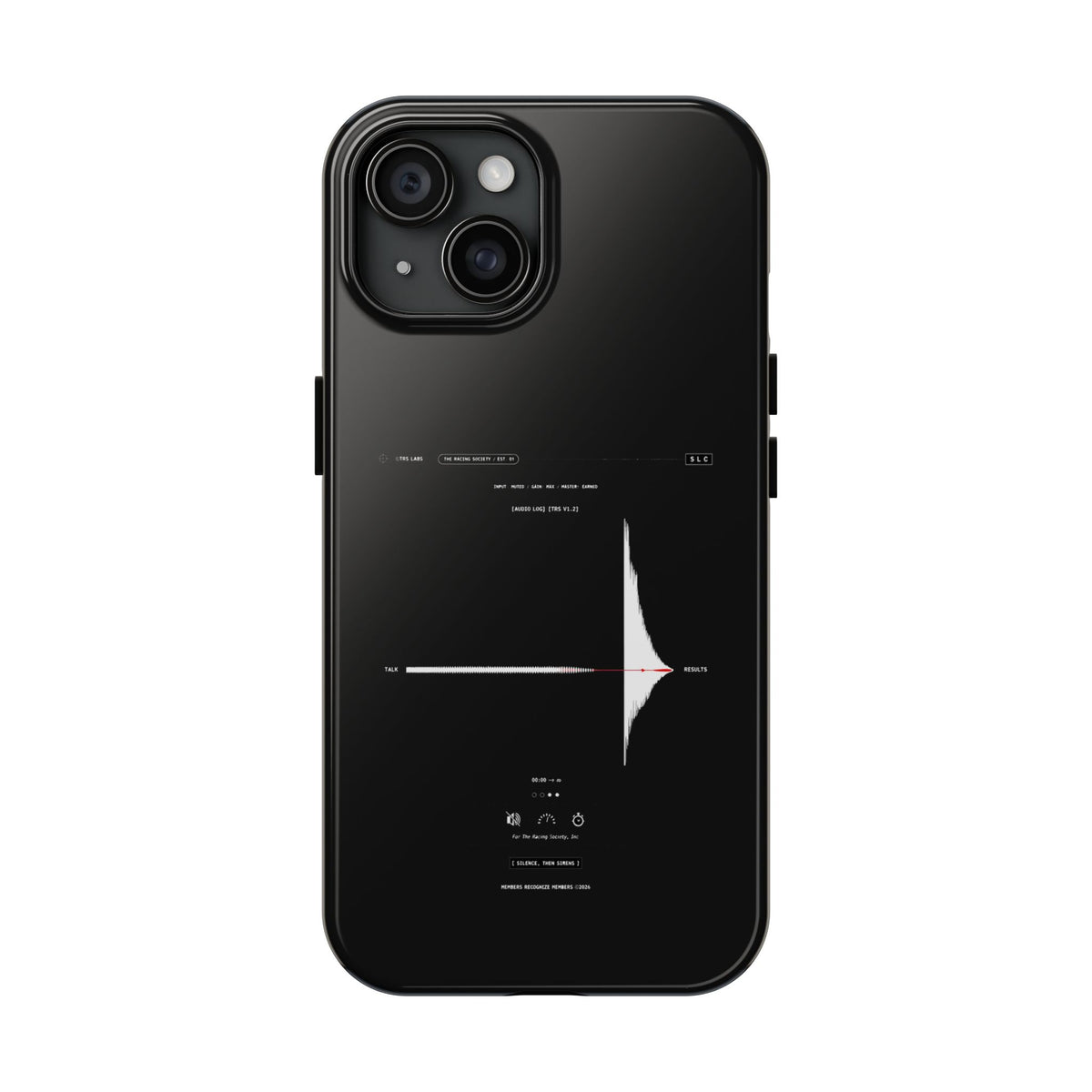 Silence, Then Sirens — iPhone Tough Case