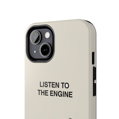Listen To The Engine, Not The News — iPhone Tough Case