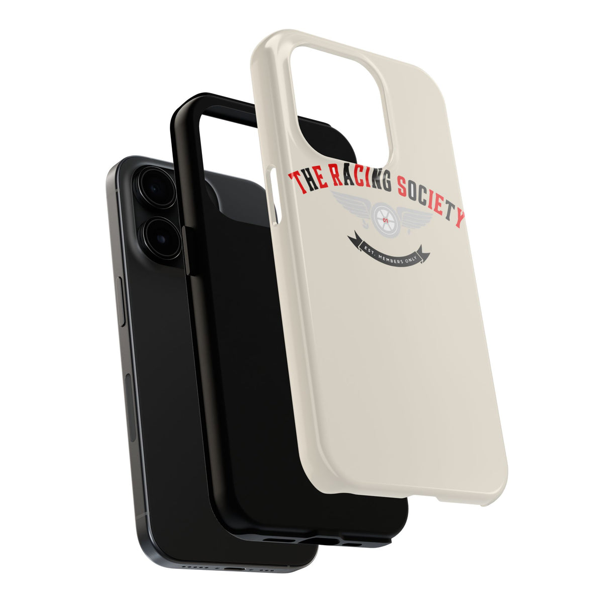 Racing Society Crest — iPhone Tough Case