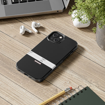 Split Times Redacted — iPhone Tough Case