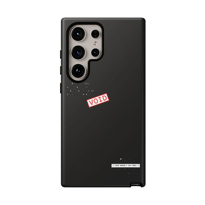 Fear Doesn't Pay Rent — Samsung Galaxy Tough Case