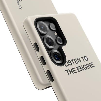 Listen To The Engine, Not The News — Samsung Galaxy Tough Case