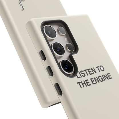 Listen To The Engine, Not The News — Samsung Galaxy Tough Case