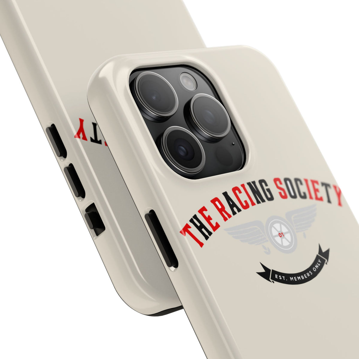 Racing Society Crest — iPhone Tough Case
