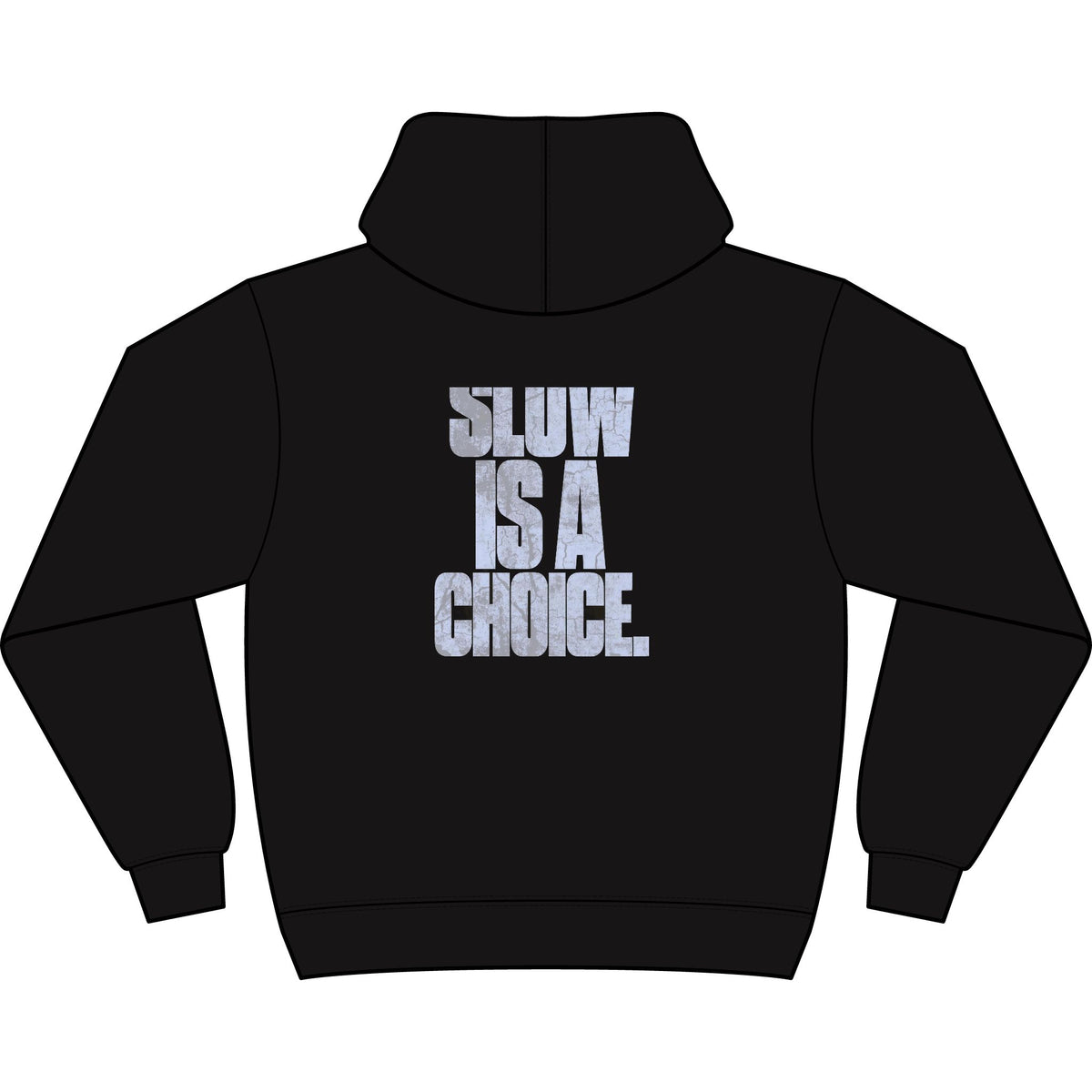 Slow Is A Choice — Box Hoodie