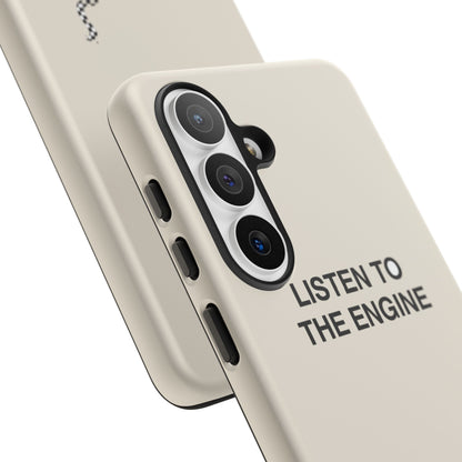 Listen To The Engine, Not The News — Samsung Galaxy Tough Case