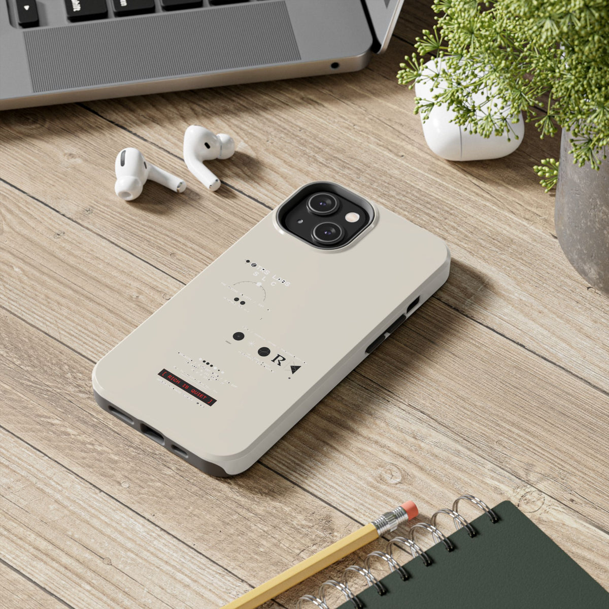 Rich Is Quiet Specimen — iPhone Tough Case