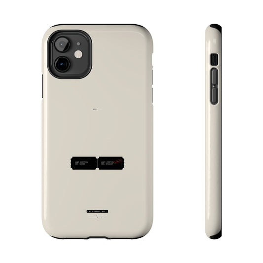 Bet On Yourself. Twice. — iPhone Tough Case