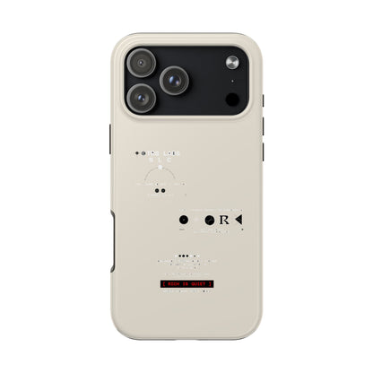 Rich Is Quiet Specimen — iPhone Tough Case