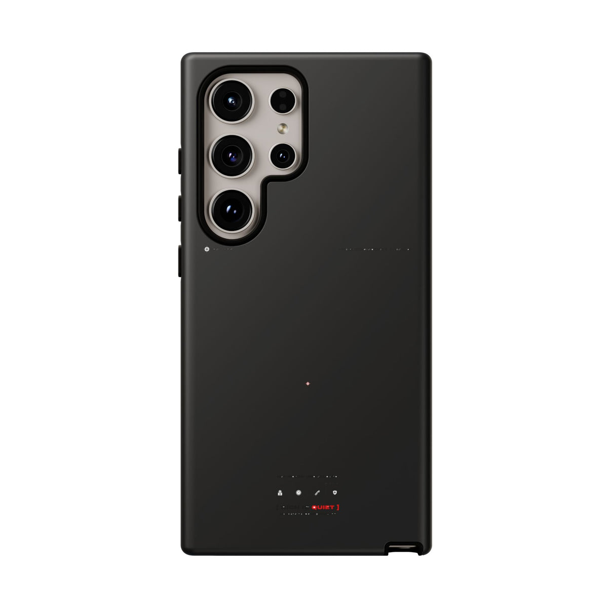 Rich Is Quiet — Samsung Galaxy Tough Case