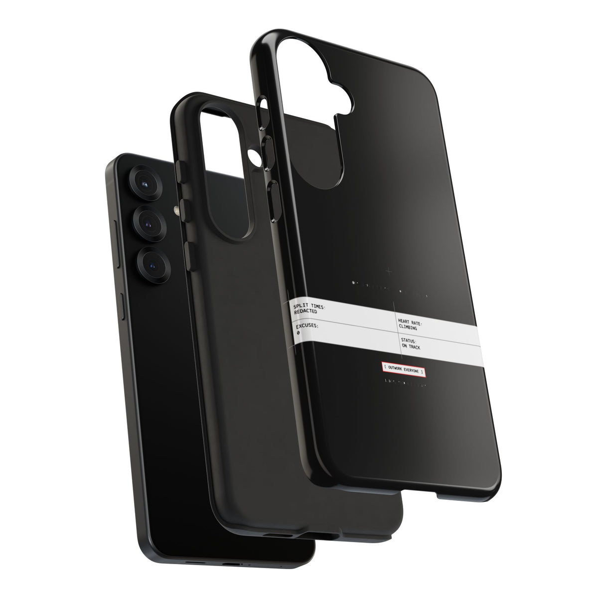 Split Times Redacted — Samsung Galaxy Tough Case