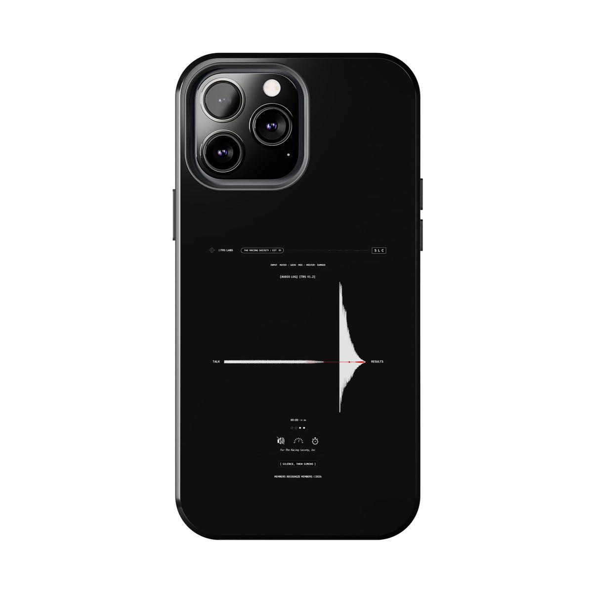 Silence, Then Sirens — iPhone Tough Case