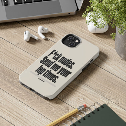 Send Me Your Lap Times — iPhone Tough Case