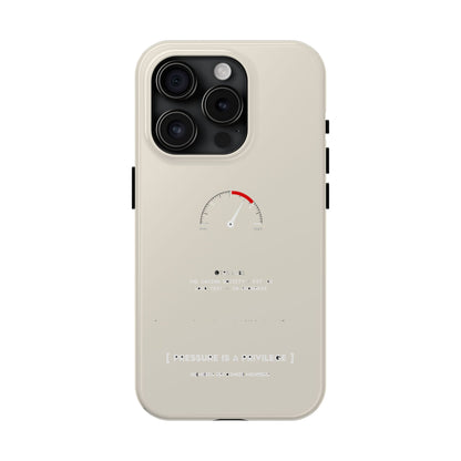 Pressure Is A Privilege — iPhone Tough Case