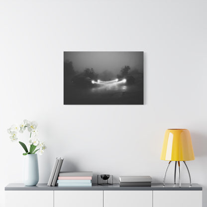 Crossing car canvas wall art — canvas close-up, The Racing Society