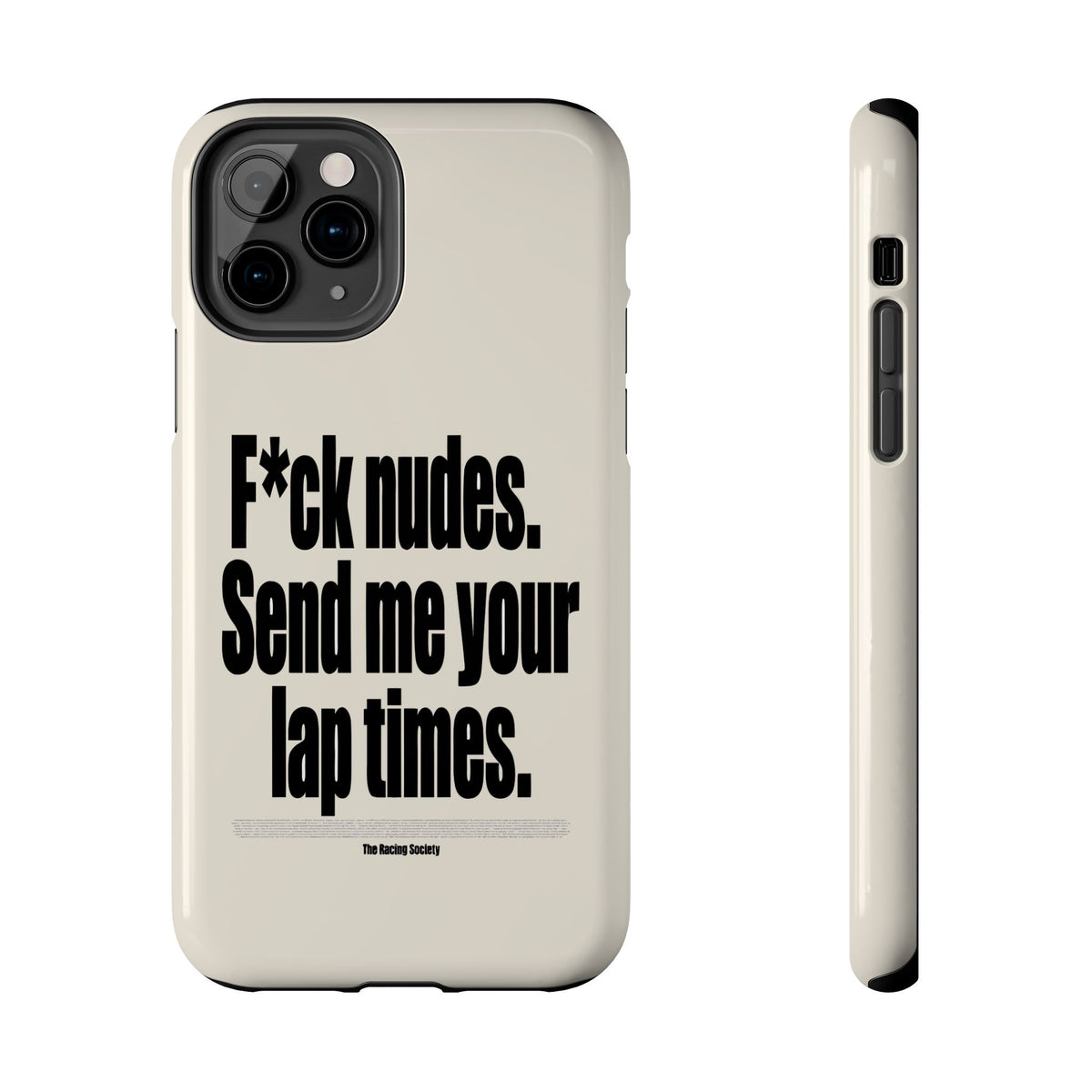 Send Me Your Lap Times — iPhone Tough Case