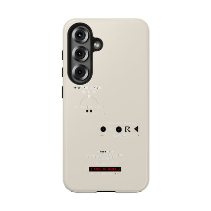 Rich Is Quiet Specimen — iPhone Tough Case