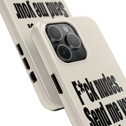 Send Me Your Lap Times — iPhone Tough Case