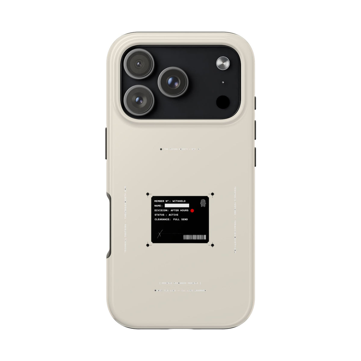 Members Recognize Members — iPhone Tough Case