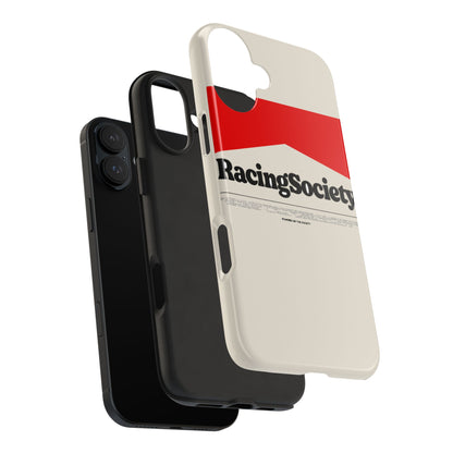 Racing Society Box Logo — iPhone Tough Case