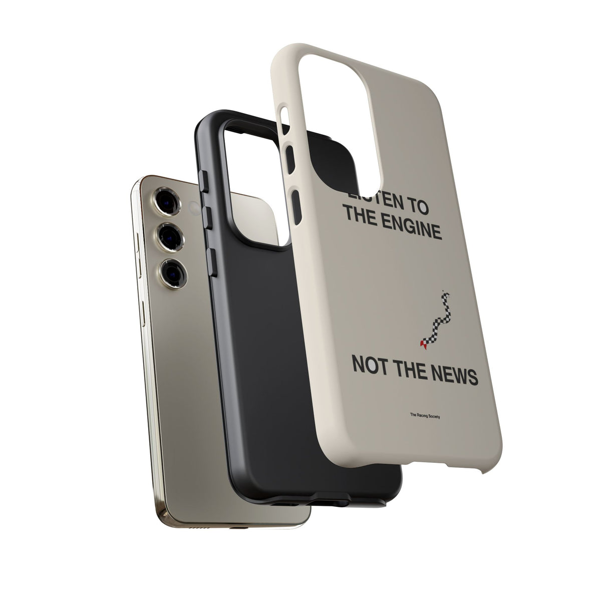 Listen To The Engine, Not The News — Samsung Galaxy Tough Case