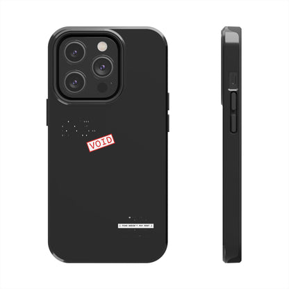 Fear Doesn't Pay Rent — iPhone Tough Case