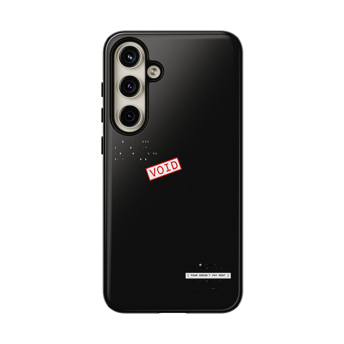 Fear Doesn't Pay Rent — Samsung Galaxy Tough Case