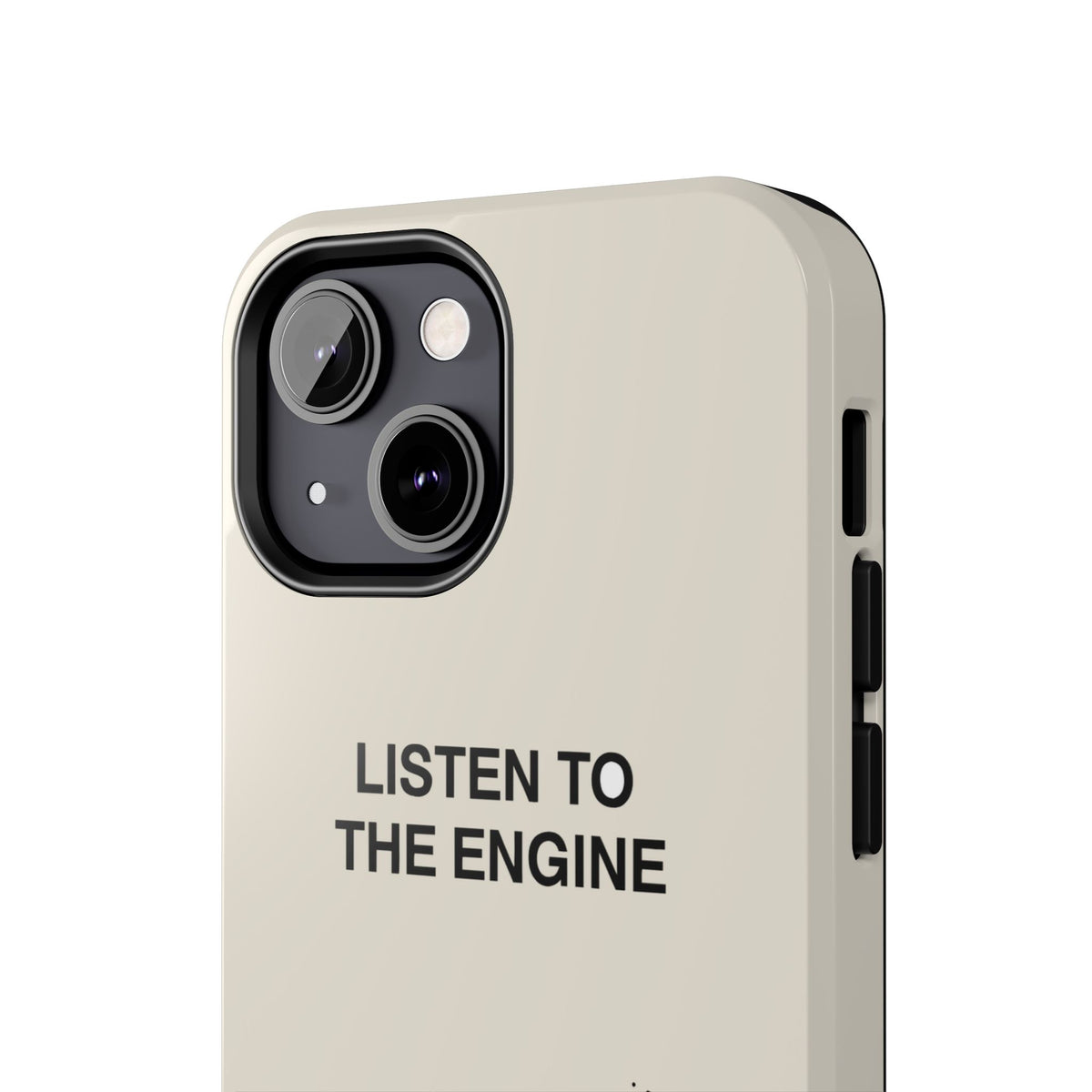 Listen To The Engine, Not The News — iPhone Tough Case