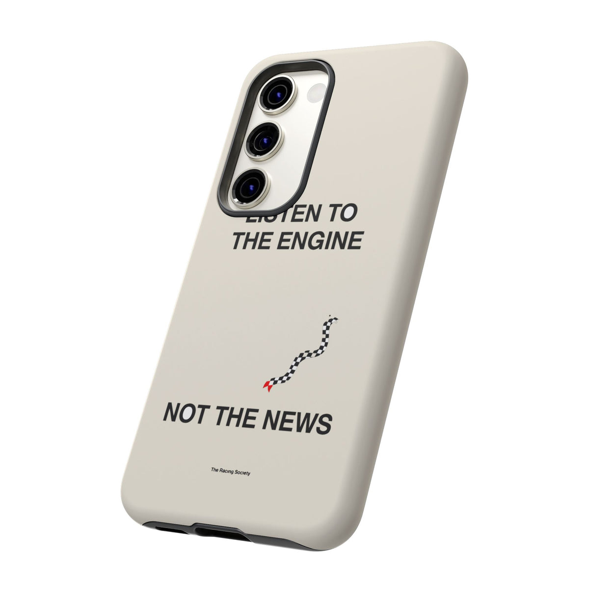 Listen To The Engine, Not The News — Samsung Galaxy Tough Case