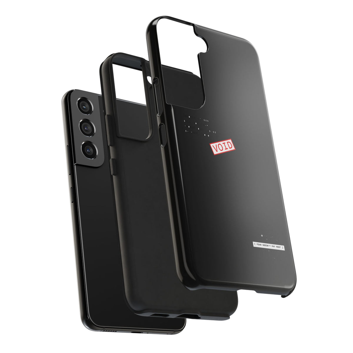 Fear Doesn't Pay Rent — iPhone Tough Case