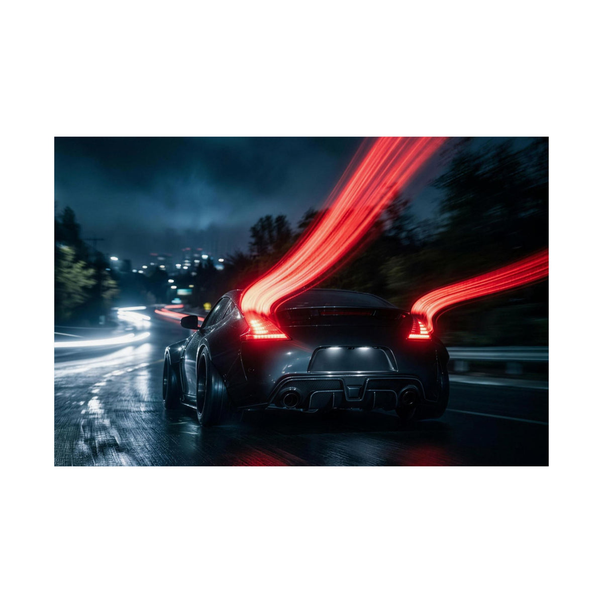 Redline Exposure — Matte Poster
