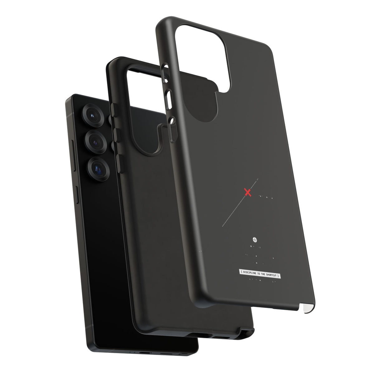 Discipline Is The Shortcut — Samsung Galaxy Tough Case