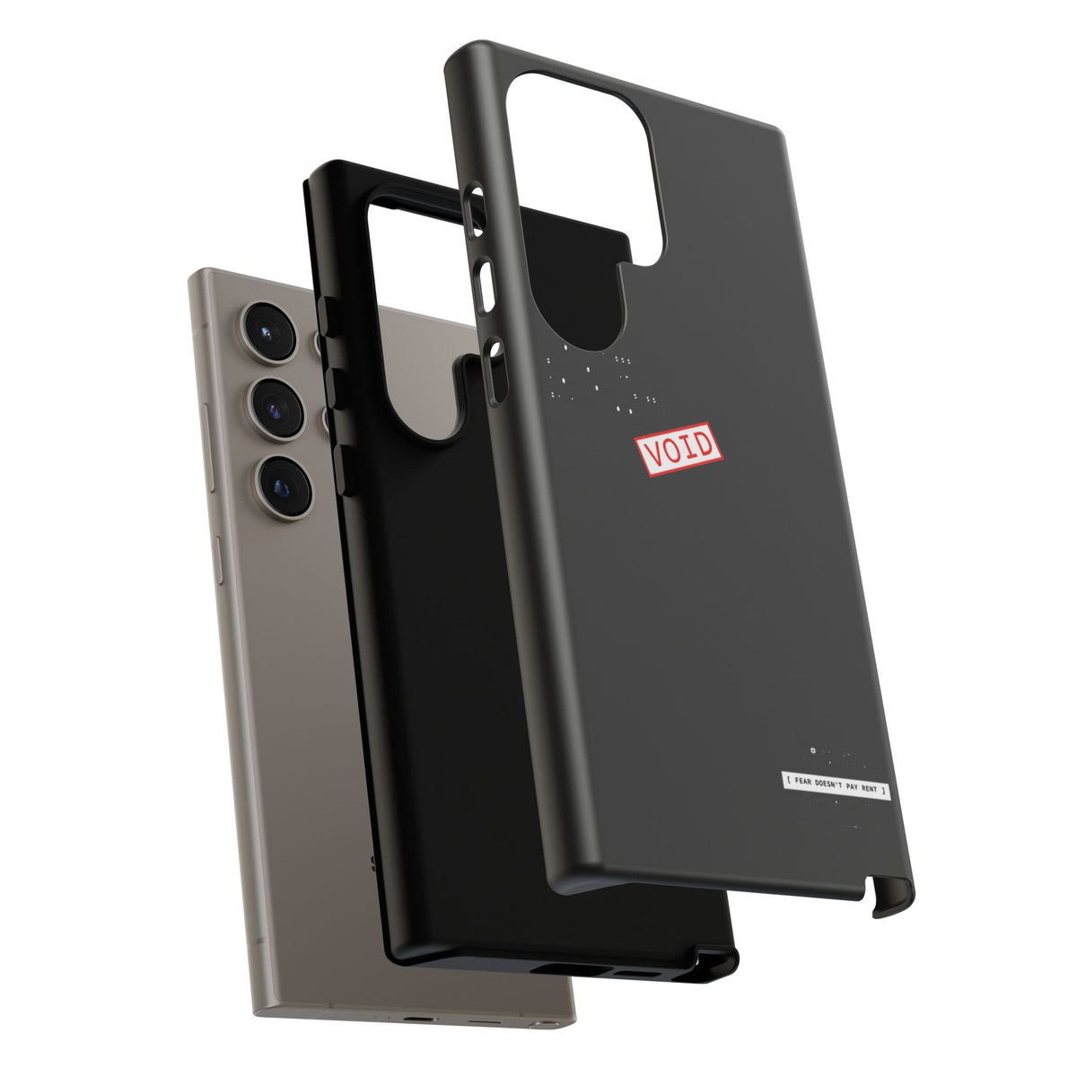 Fear Doesn't Pay Rent — Samsung Galaxy Tough Case