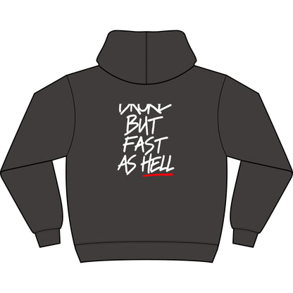 Broke But Fast As Hell — Box Hoodie