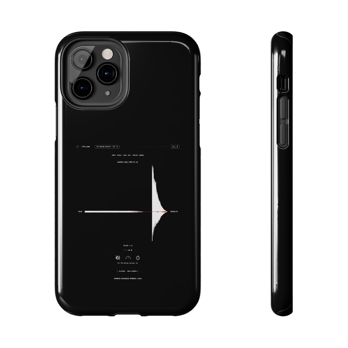 Silence, Then Sirens — iPhone Tough Case