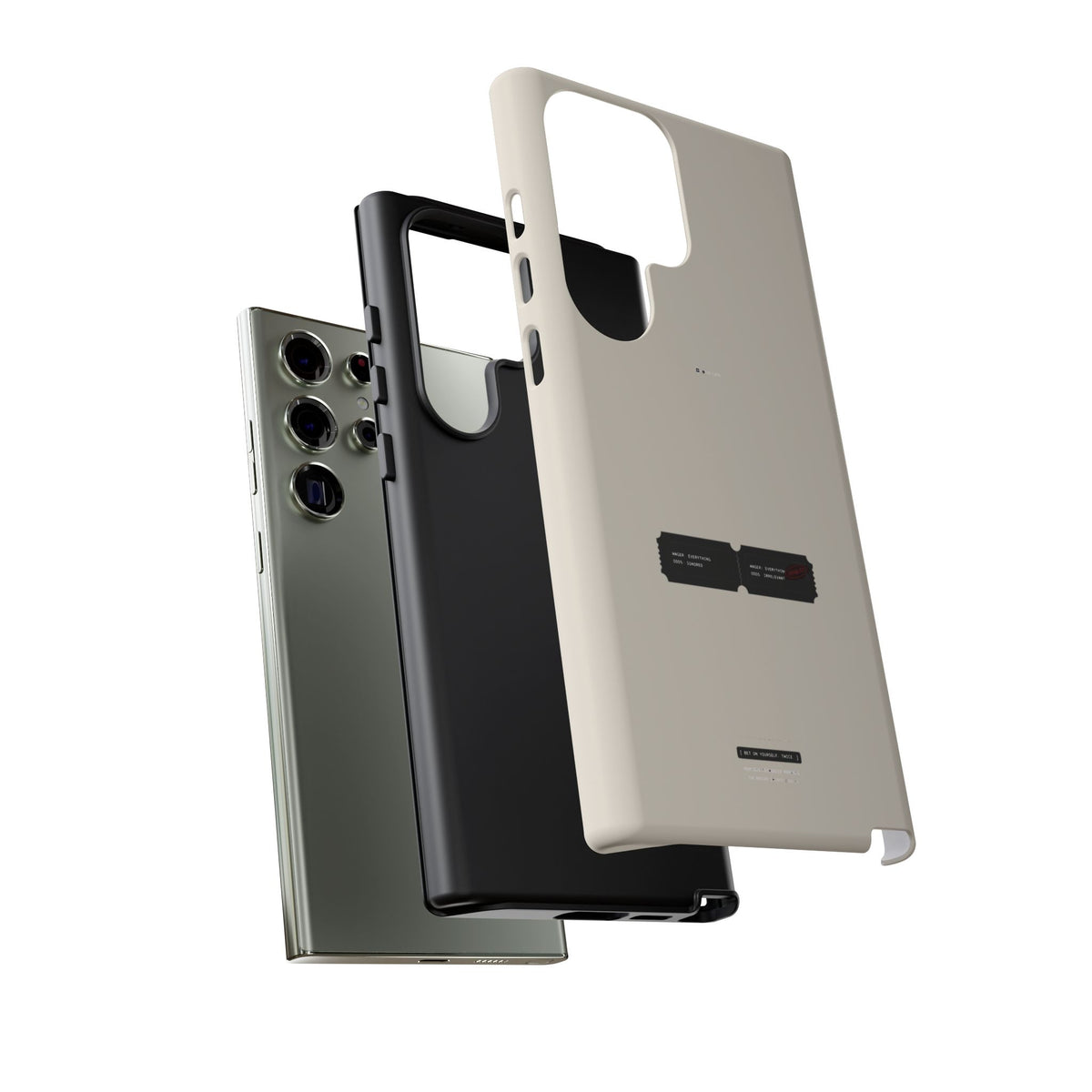 Bet On Yourself. Twice. — Samsung Galaxy Tough Case