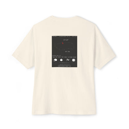 The Map Is Not The Lap — Oversized Boxy Tee