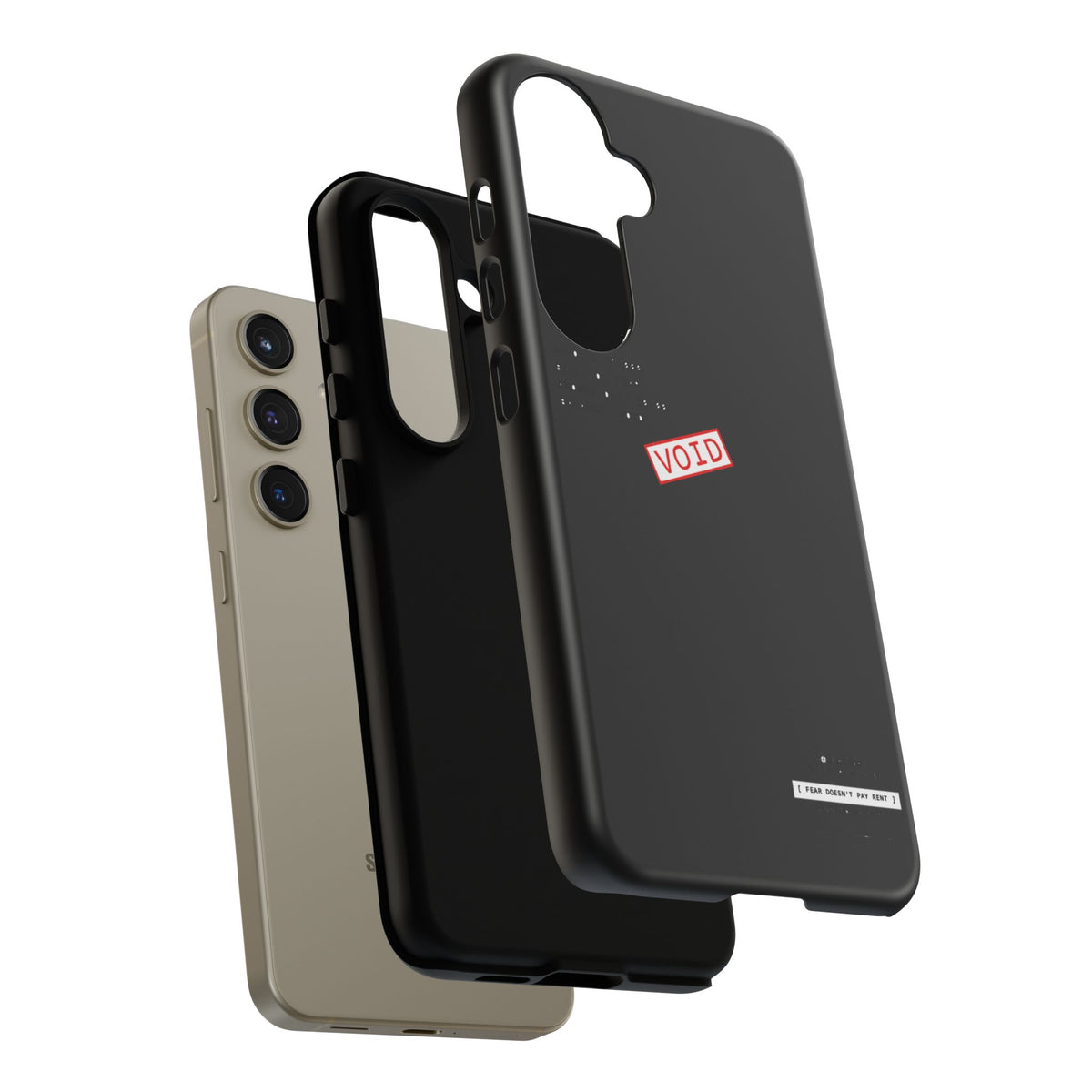 Fear Doesn't Pay Rent — Samsung Galaxy Tough Case