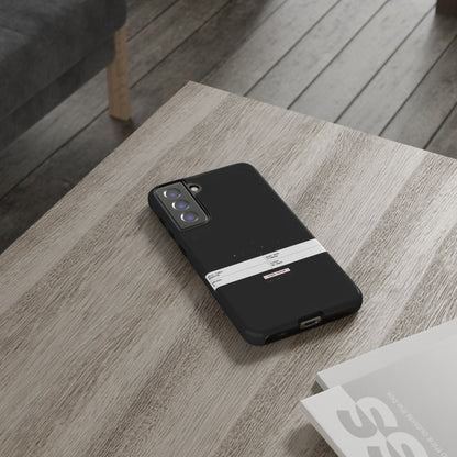 Split Times Redacted — Samsung Galaxy Tough Case