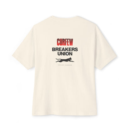 Curfew Breakers Union — Oversized Boxy Tee