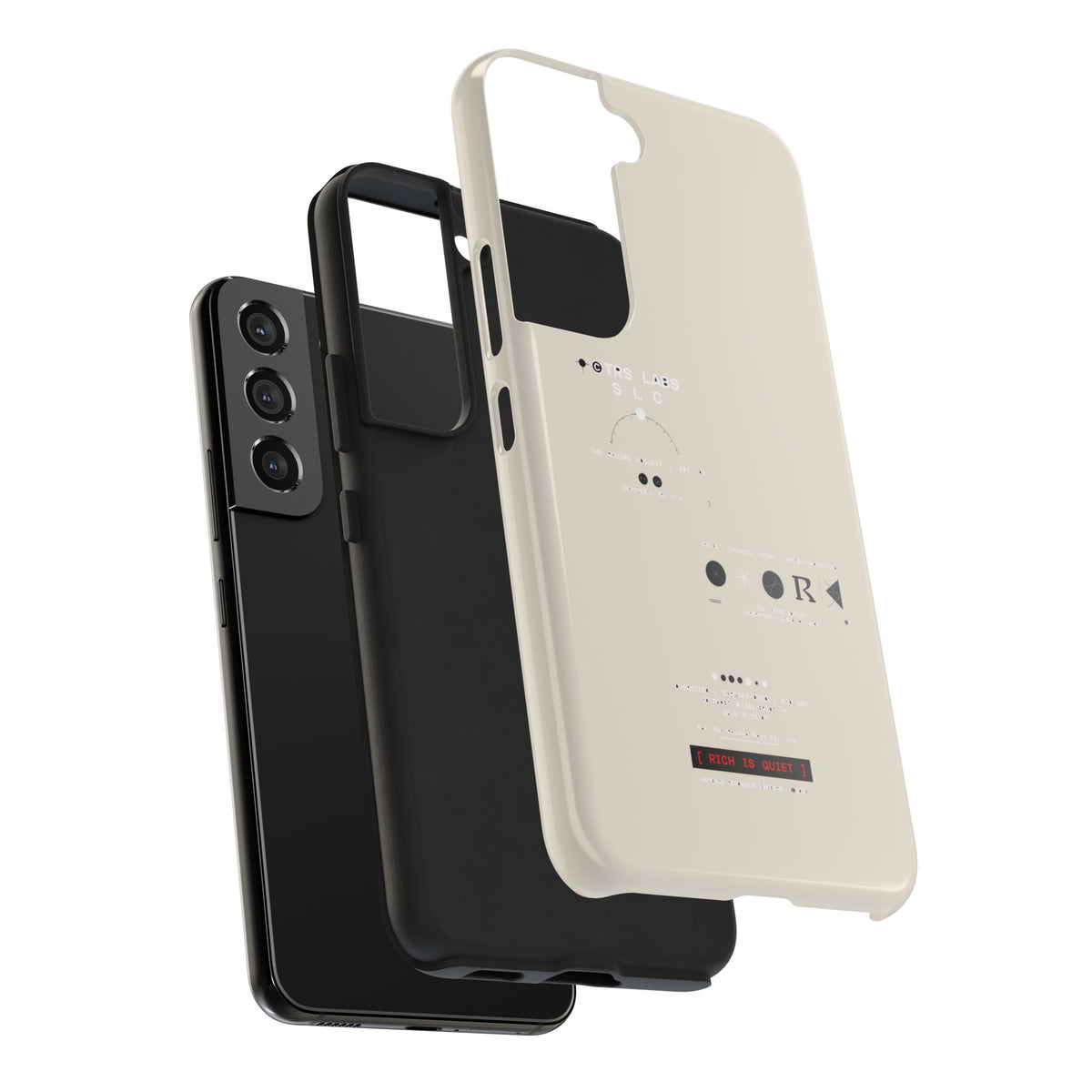 Rich Is Quiet Specimen — iPhone Tough Case