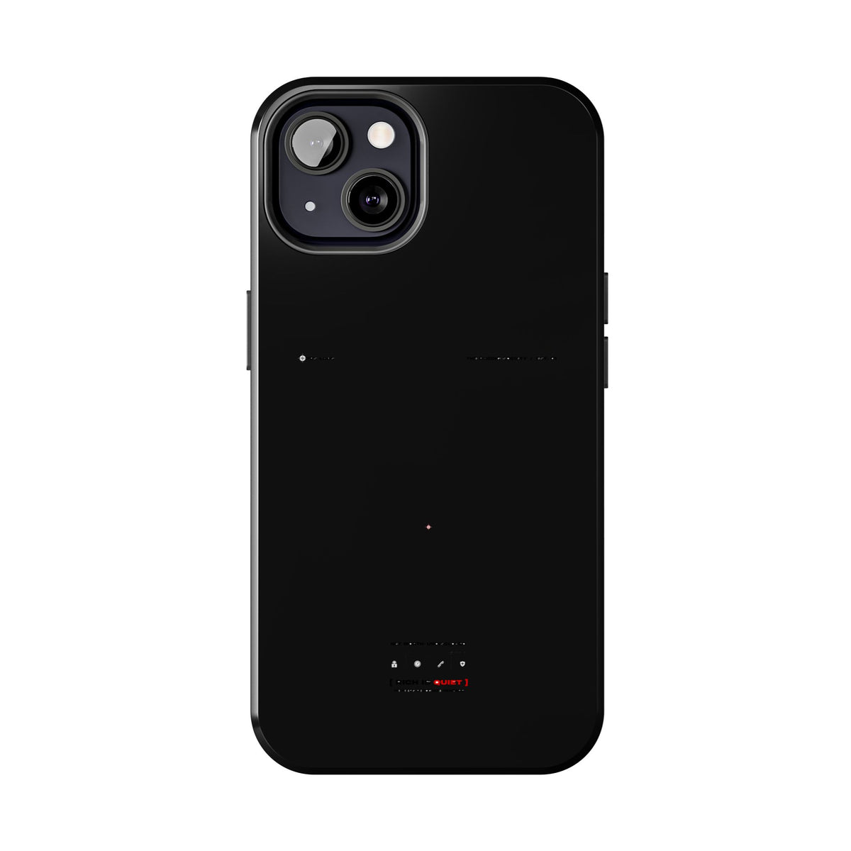 Rich Is Quiet — iPhone Tough Case