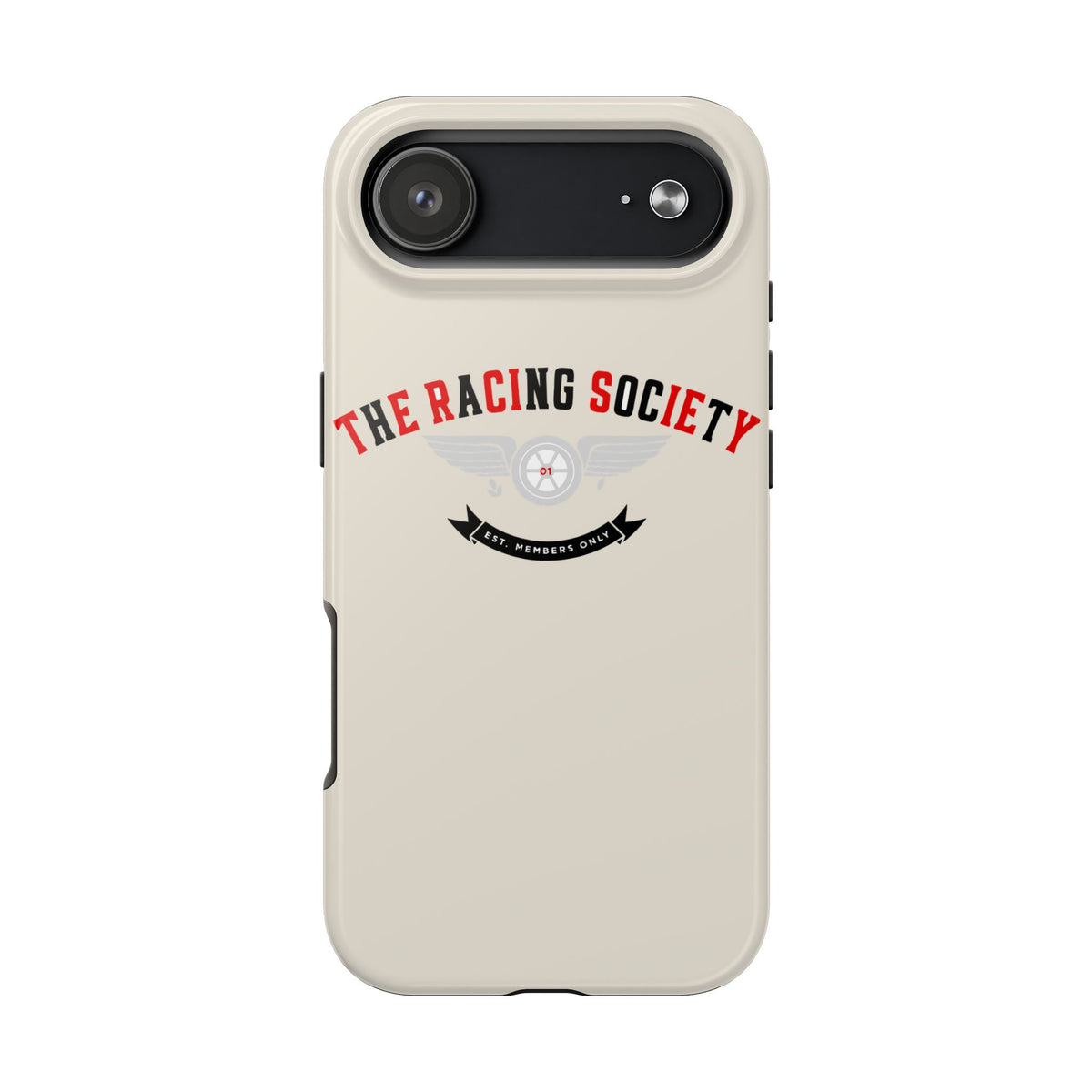 Racing Society Crest — iPhone Tough Case