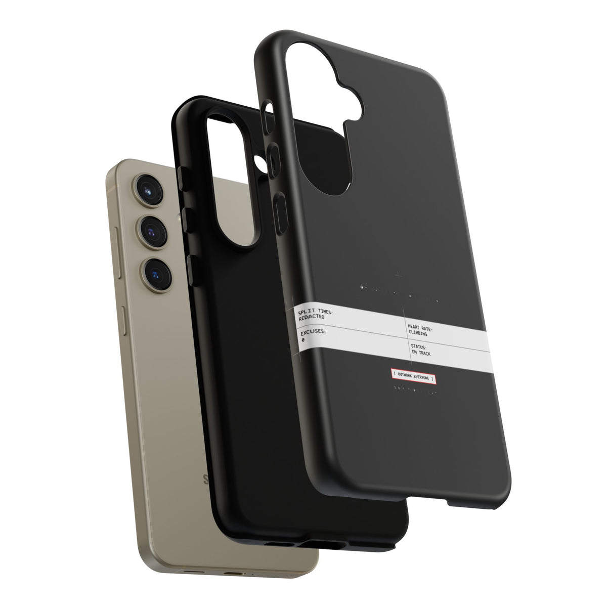 Split Times Redacted — Samsung Galaxy Tough Case