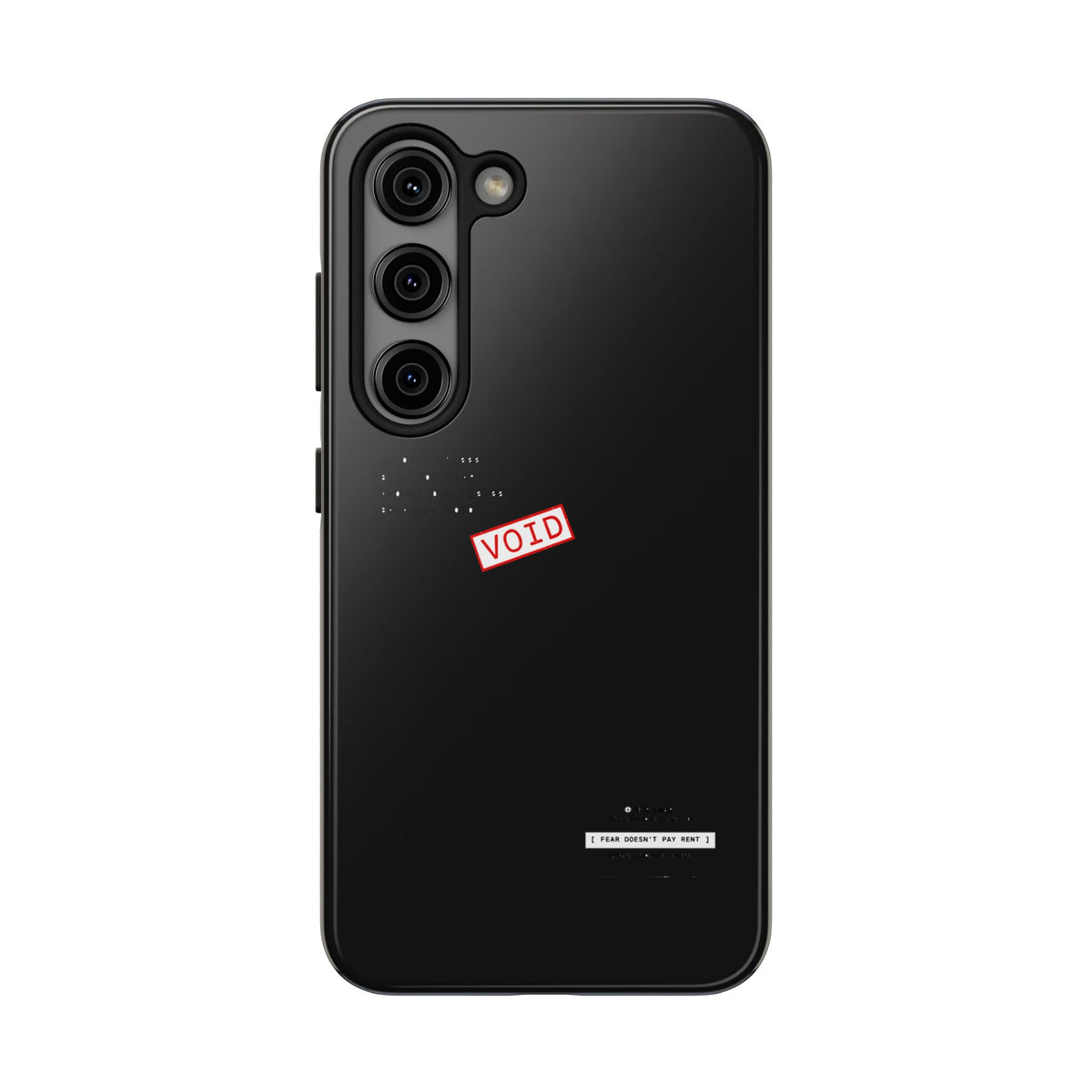 Fear Doesn't Pay Rent — iPhone Tough Case