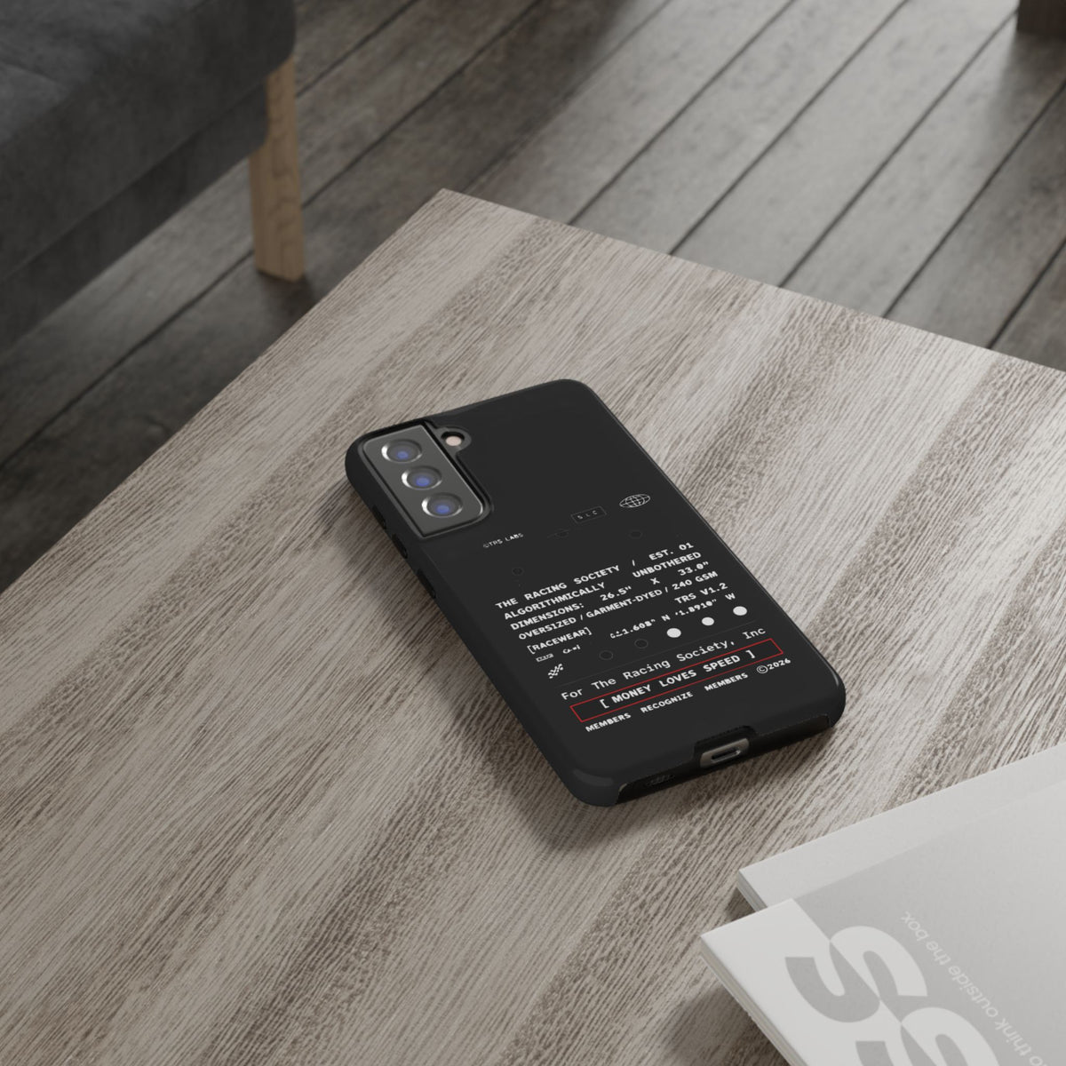 Money Loves Speed Spec — Samsung Galaxy Tough Case