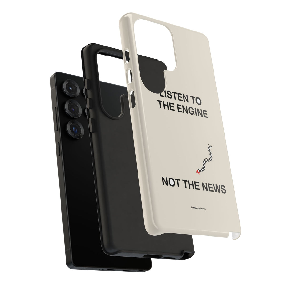 Listen To The Engine, Not The News — Samsung Galaxy Tough Case