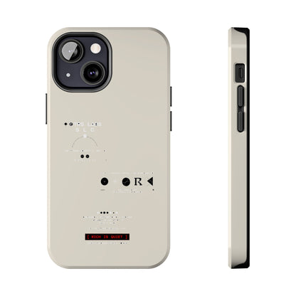 Rich Is Quiet Specimen — iPhone Tough Case