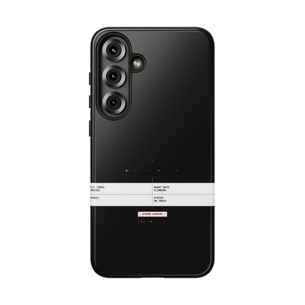 Split Times Redacted — Samsung Galaxy Tough Case