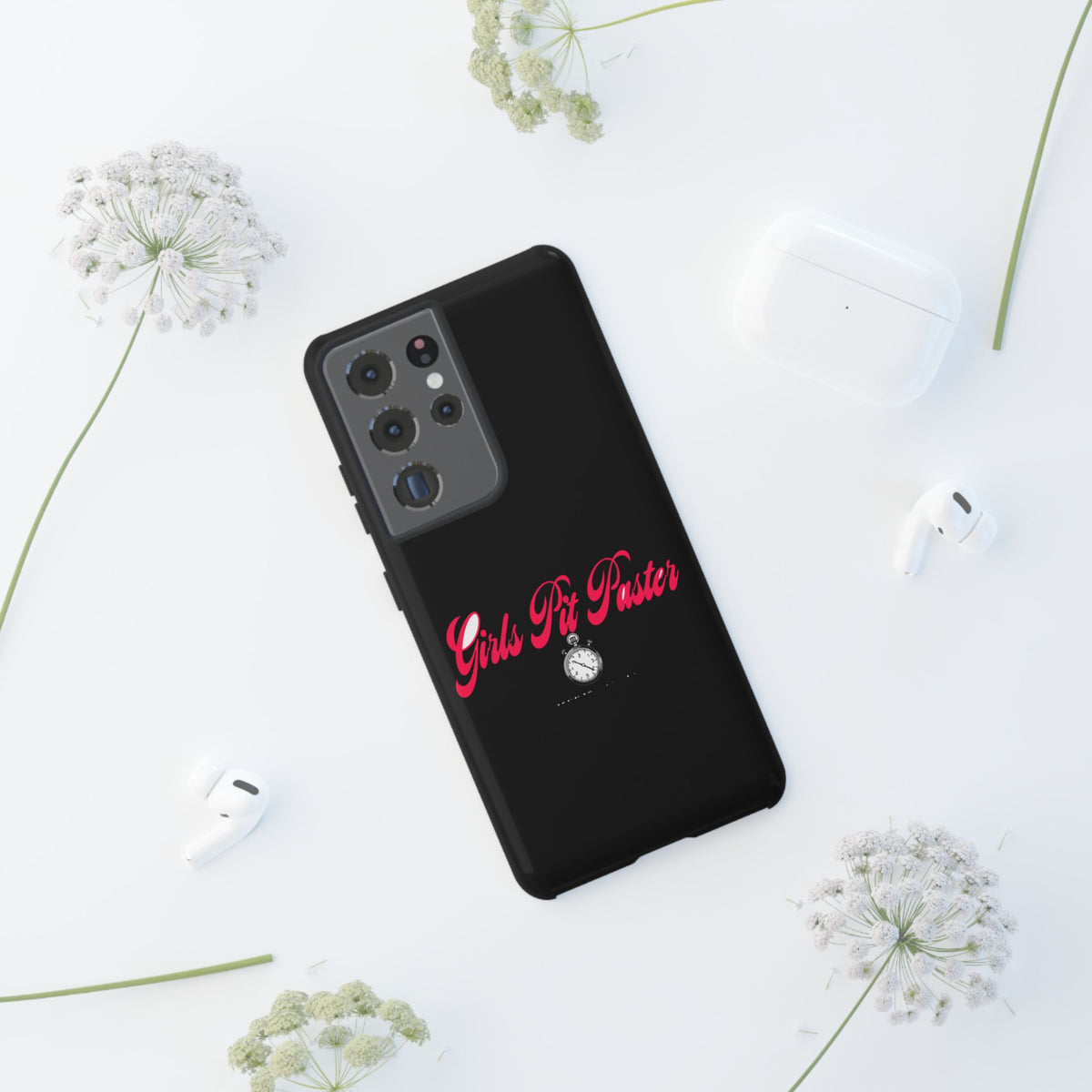 Girls Pit Faster Stopwatch — Samsung Galaxy Tough Case